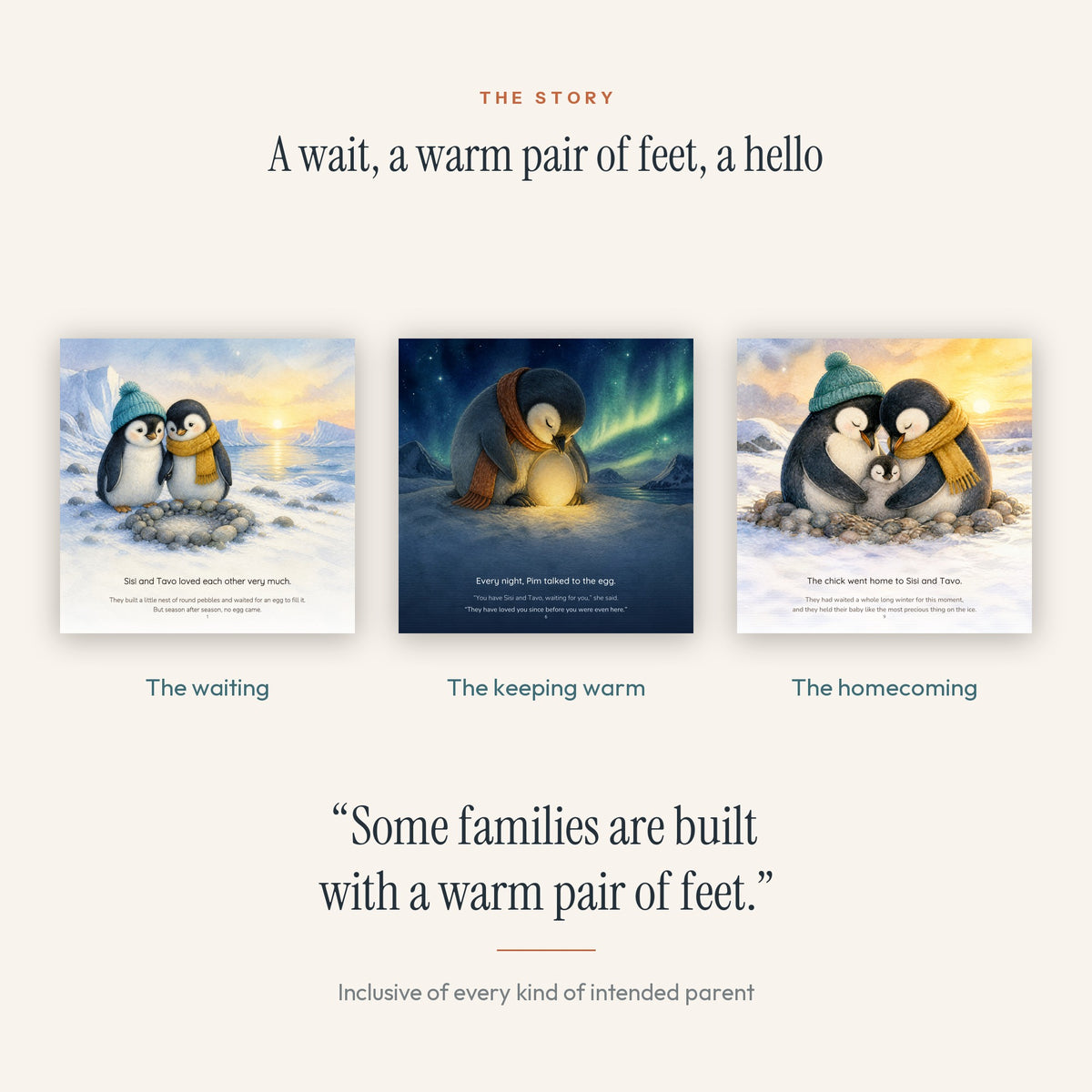 The Warmest Wait — A Warm Story About Surrogacy, for Little Ones (Picture Book PDF)