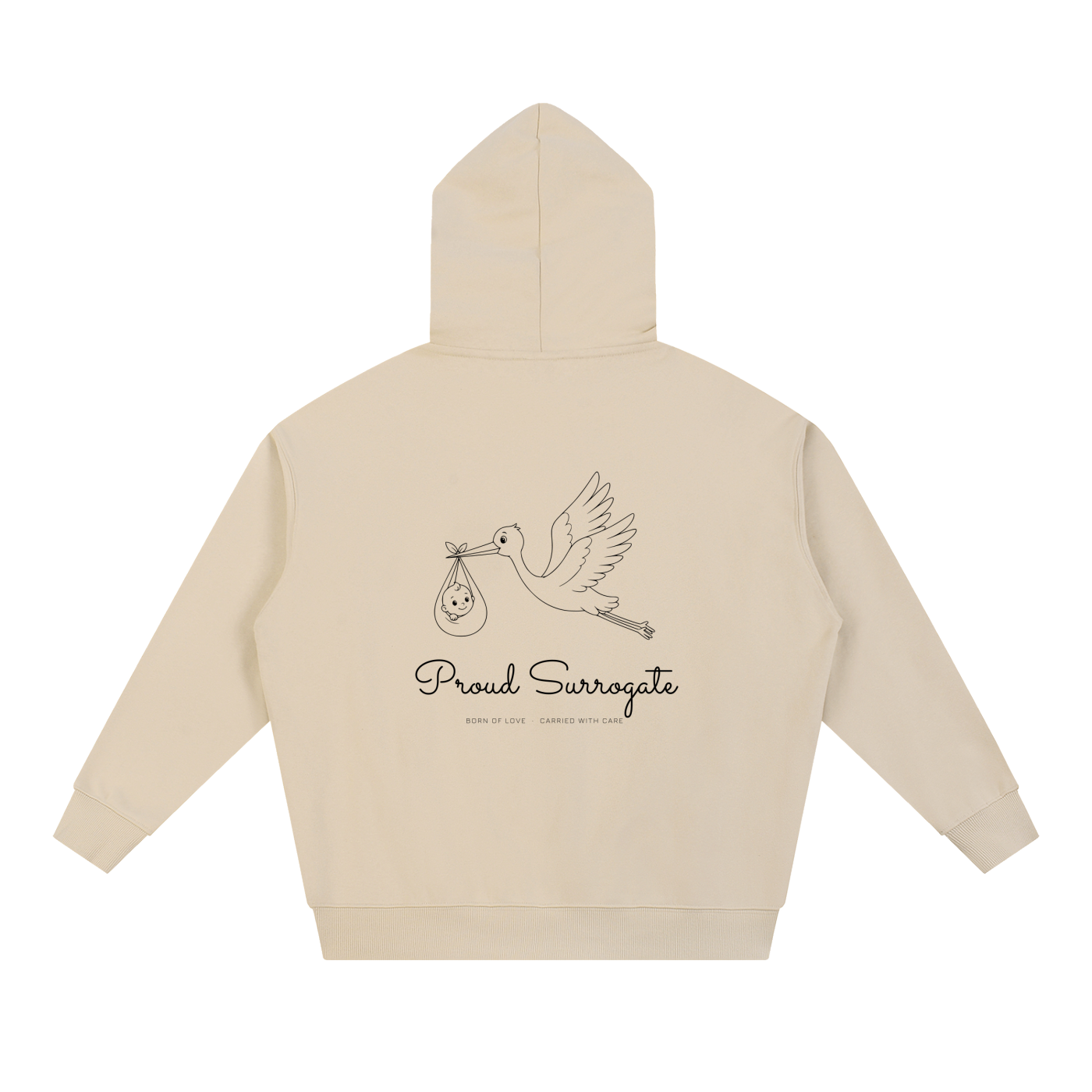 Carrying Their Greatest Adventure Hoodie — Surrogate Sweatshirt, Gestational Carrier Gift | Hope & Nurture