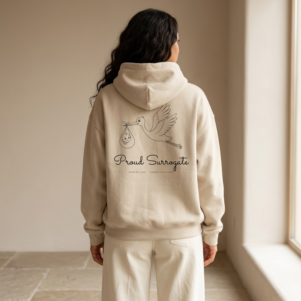Carrying Their Greatest Adventure Hoodie — Surrogate Sweatshirt, Gestational Carrier Gift | Hope & Nurture