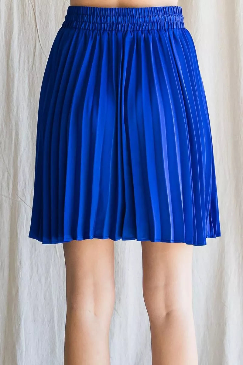 City Chic Pleated Skirt