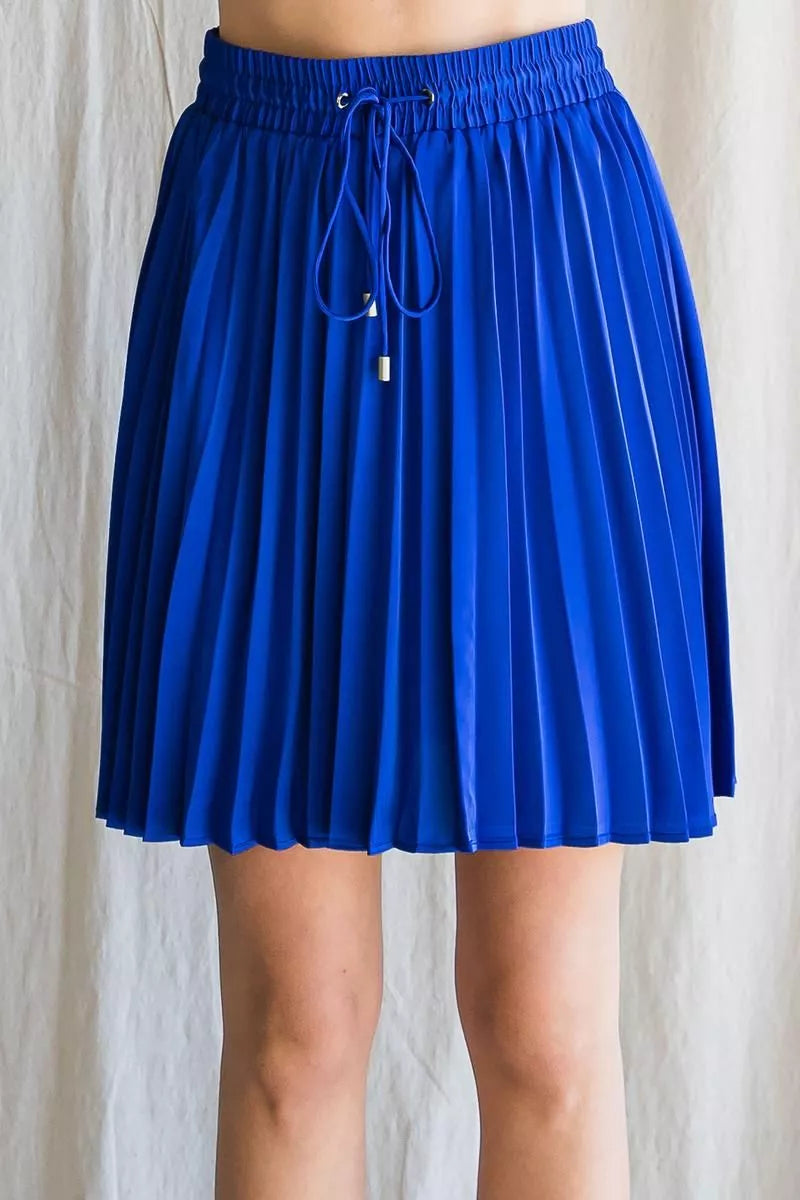 City Chic Pleated Skirt