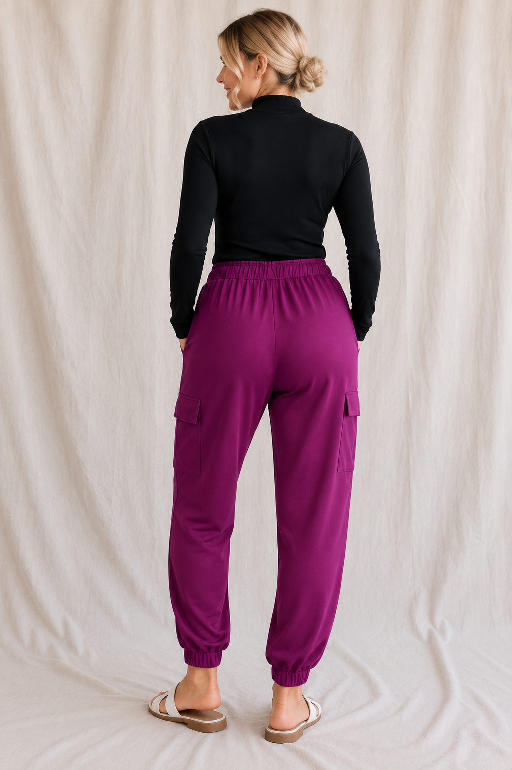 Plum Perfect Cargo Joggers