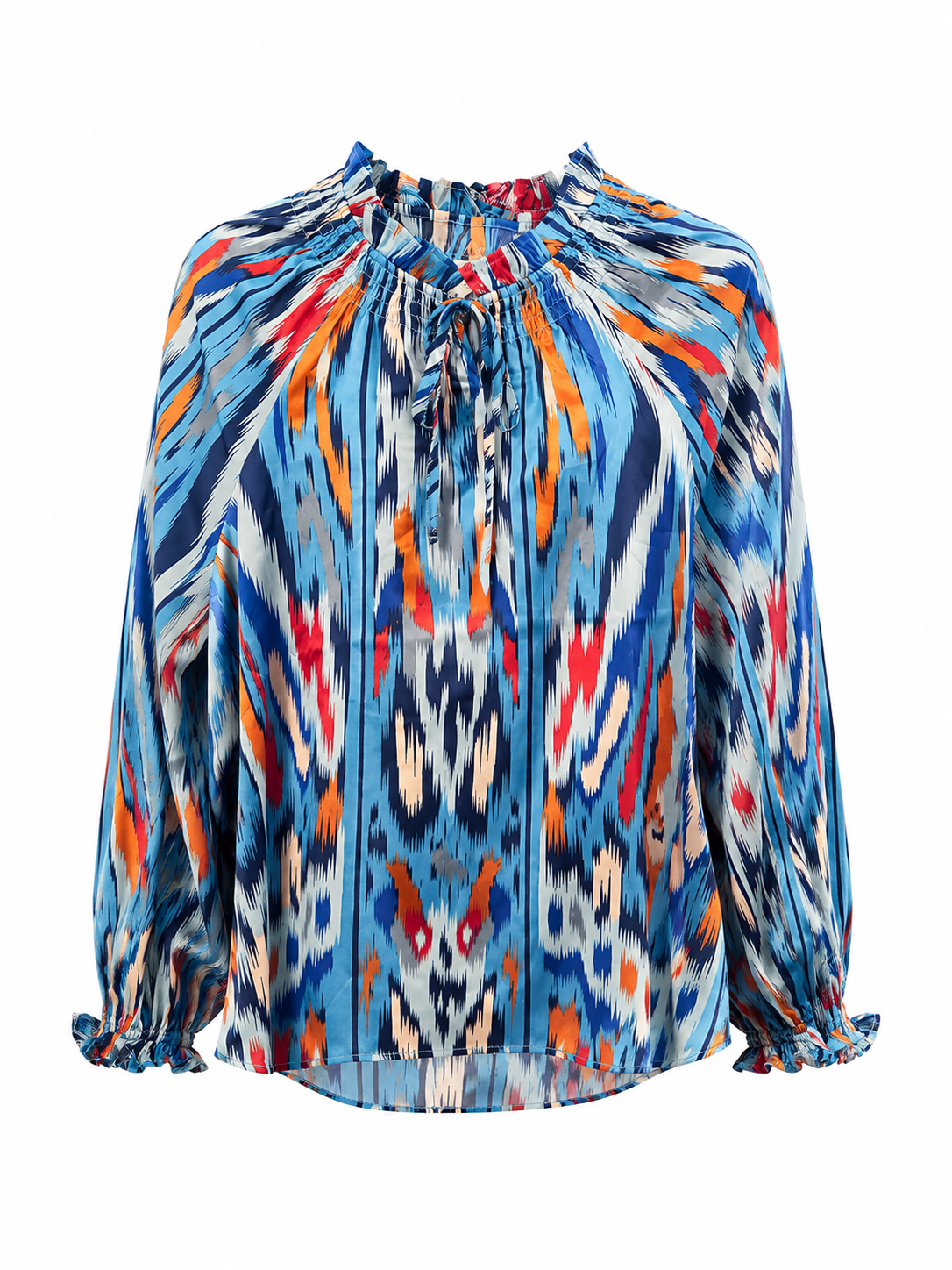 Artistry Tie-Neck Blouse