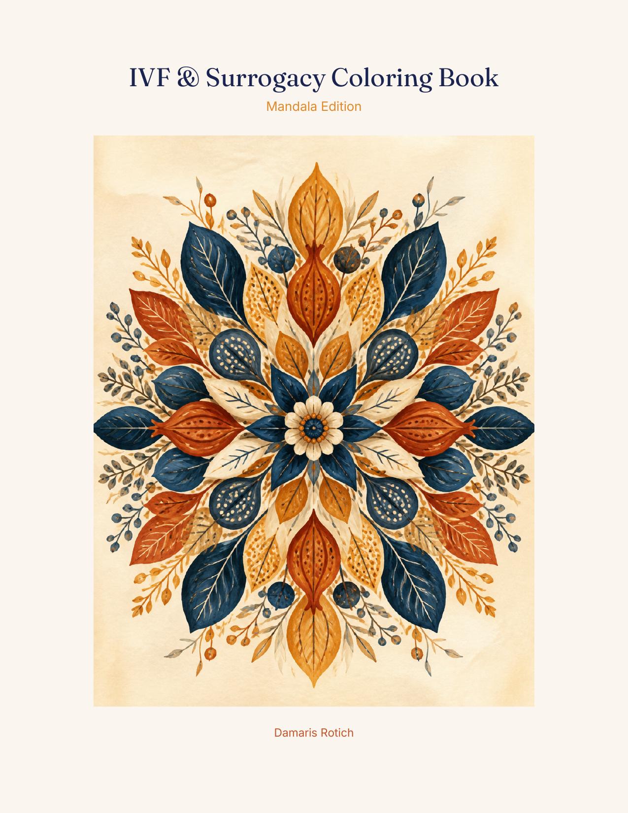 IVF & Surrogacy Coloring Book — Printable PDF