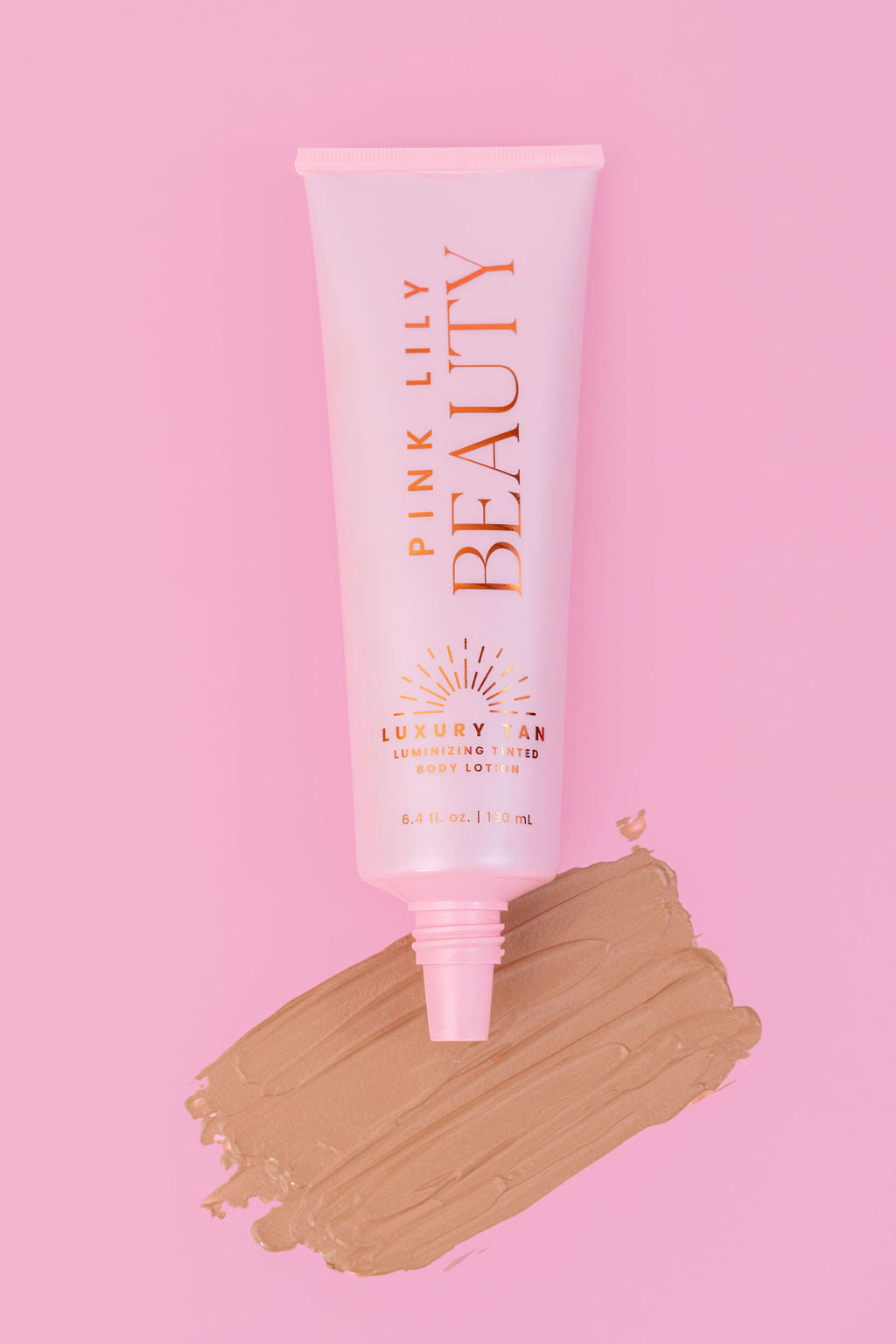 Pink Lily Luxury Tan Luminizing Body Lotion - Beachy Glow FINAL SALE