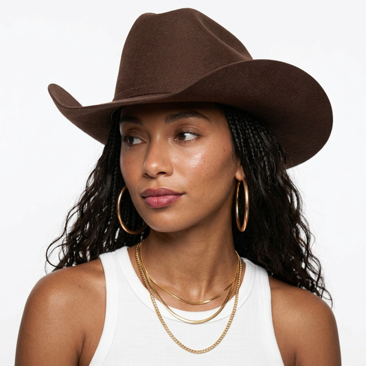 Wild Heart Wool Fedora Hat-0