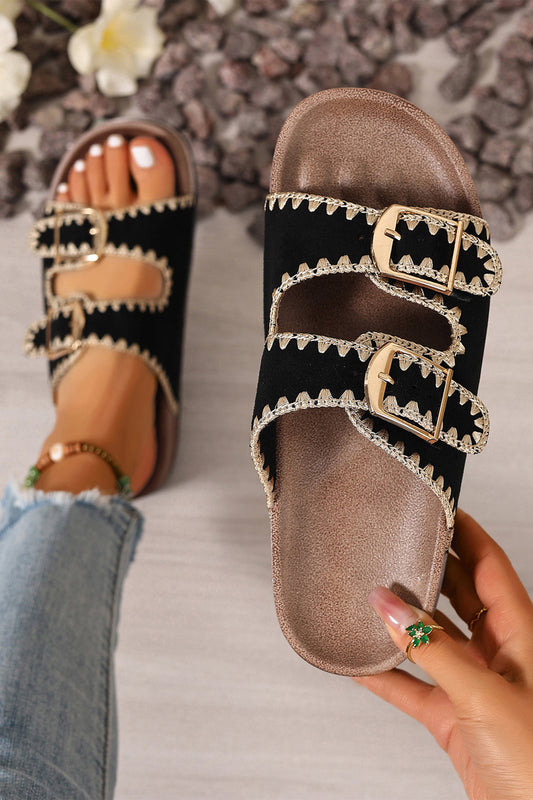 The Saddle & Stitch Sandal