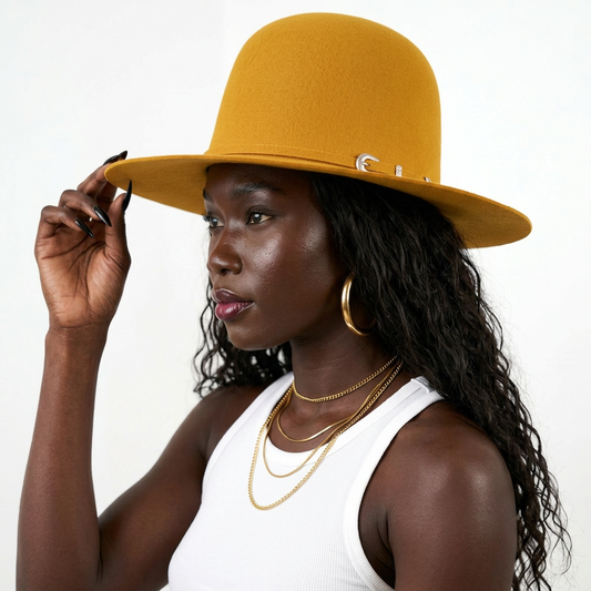 Confident Wool Wide Brim Fedora-0