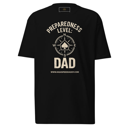 Preparedness Level Men’s Premium Heavyweight Tee-0