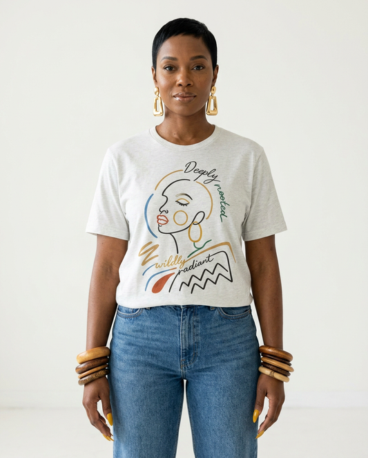 Radiant Graphic Cotton T-shirt-0
